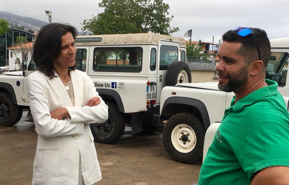 Secretária Regional do Turismo e Cultura, Paula Cabaço, visitou Mountain Expedition